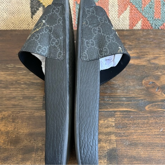 GUCCI GG Supreme Tiger Slide Sandals Gucci Size 10 US10.5 - Picture 8 of 15